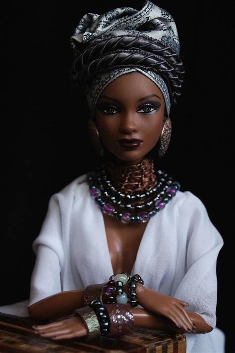 African Beauty Beautiful Barbie Dolls African Beauty Black Barbie