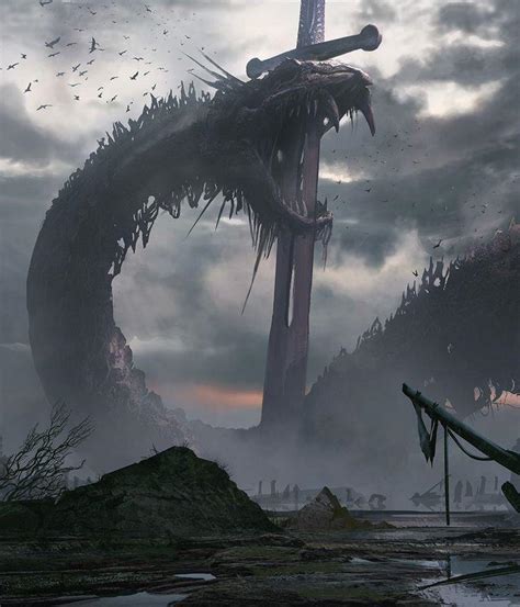 Giant Mythical Serpent Rmegalophobia