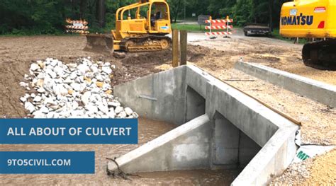 What Is Culvert Meterial For Culvert Types Of Culverts
