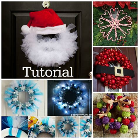 20 DIY Christmas Wreath Projects to Adore Your Home | BeesDIY.com