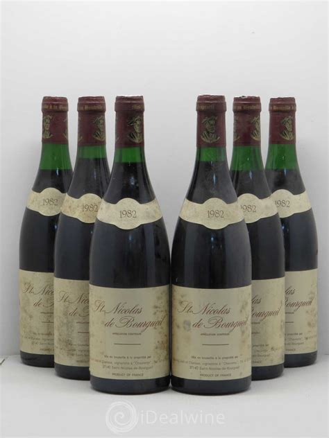 Votre site internet de proximité ! Acheter Saint-Nicolas de Bourgueil J. Taluau 1982 (lot: 793)