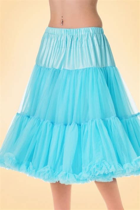 50s Lola Lifeforms Petticoat In Blue