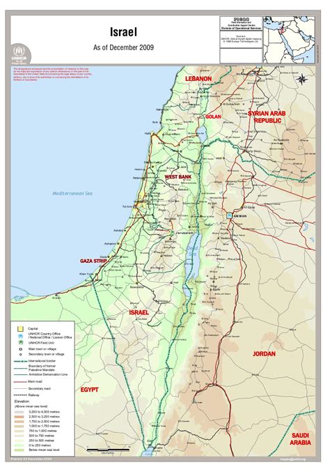 Document Israel Atlas Map
