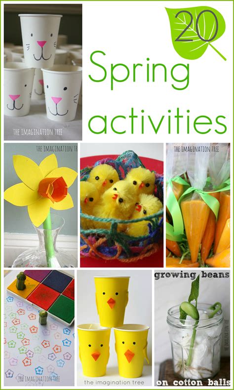 15 Spring Activities For Kids The Imagination Tree