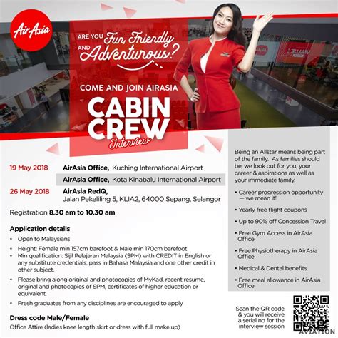 Please copy the link to apply. AirAsia Cabin Crew Walk-in Interview (May 2018) - Better ...