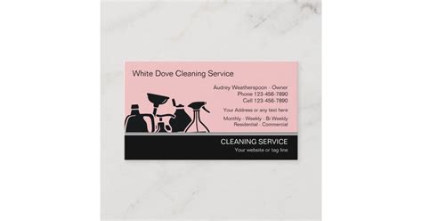 15% off with code zazpartyplan. Modern Cleaning Business Cards | Zazzle.ca