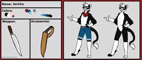 Jericho Ref Sheet By Artisticfreanchfry On Deviantart