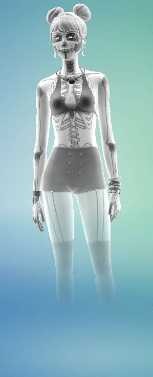 Sims 4 Skeleton Tattoo The Sims Book