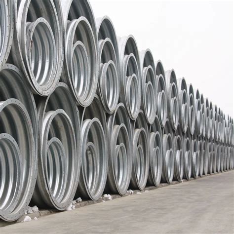 Buy Corrugated Metal Pipe Storm Water Drainage Culvert Drain Hot Dip