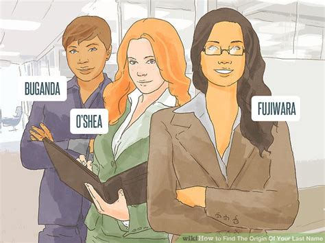 If an internal link intending to refer to a specific person led you to this page, you may wish to change that link by adding the person's given name (s) to the link. 4 Ways to Find The Origin Of Your Last Name - wikiHow