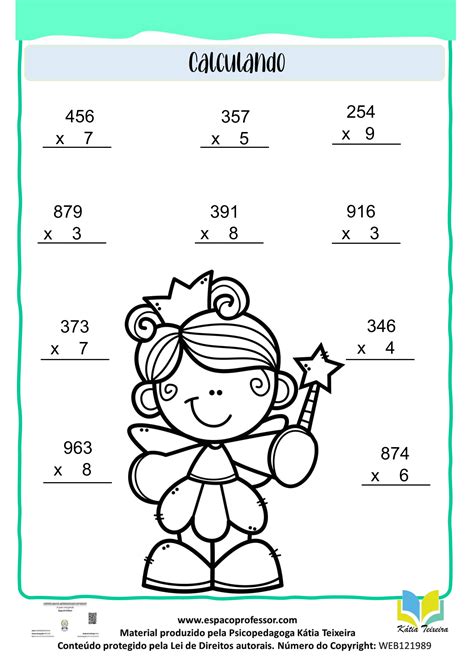 05 Atividades De Matemática 4º Ano Para Baixar