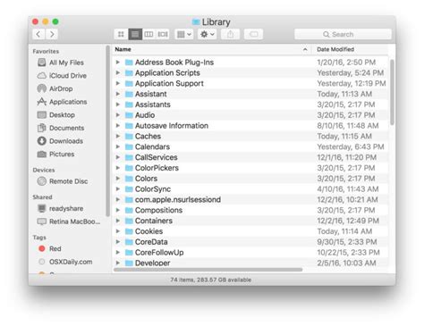 How To Show To ~library Folder In Macos Mojave High Sierra Sierra