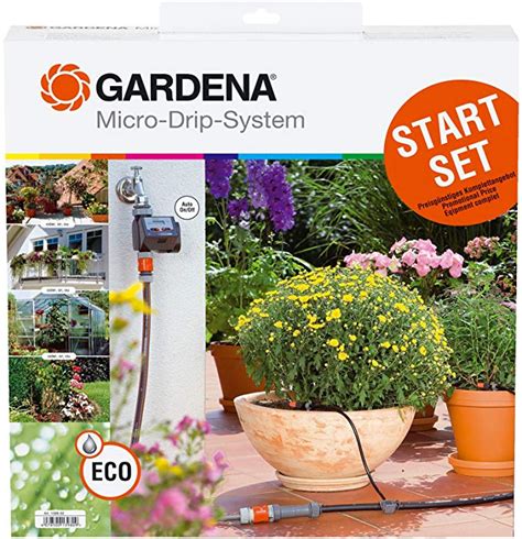 Gardena 1398 Micro Drip Watering Starter Kit With Timer