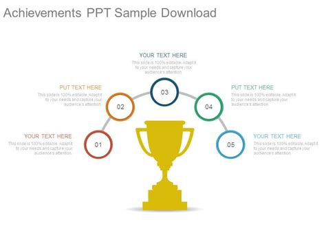 Achievements Ppt Sample Download Powerpoint Presentation