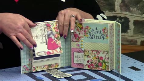 How to decorate a scrapbook in 8 simple yet detailed steps each with a picture and tips at the end. How to Create Scrapbook Mini Albums - YouTube