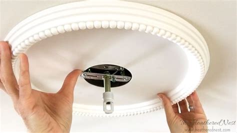 How To Install Ceiling Medallions With Images Ceiling Medallions