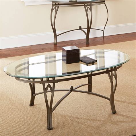 Glass coffee tables come in a wide range of styles, so you are sure to find one to complement the decor of your home. 30 Collection of Oval Glass and Wood Coffee Tables
