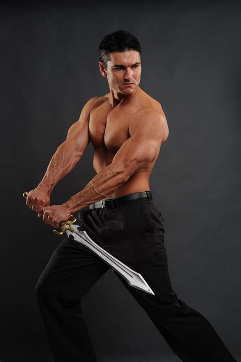 Artstation Male Model With A Sword Poses Resources
