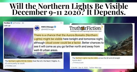 Will The Northern Lights Be Visible In The Continental