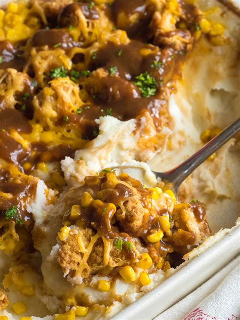 Now she is back to teach you all the. Crispy Chicken and Mashed Potato Casserole - Land of Recipes