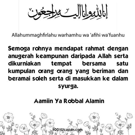 Dalam setiap acara, kata sambutan menjadi salah satu hal yang tidak dapat dilupakan. Ucapan Salam Takziah Innalillahi - 1001 Ucapan