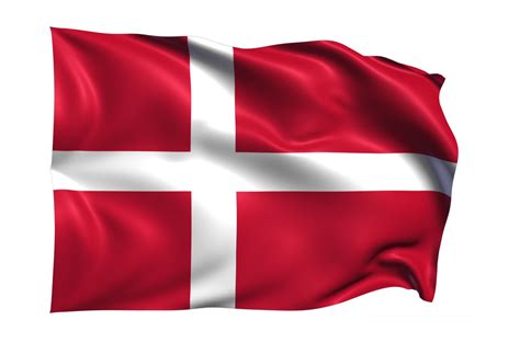 Free danemark agitant le drapeau fond transparent réaliste 15309535 PNG