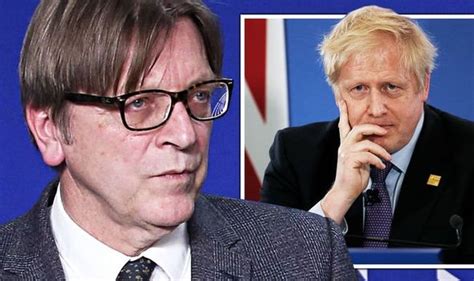 Eu News How Verhofstadt Planned To Keep Uk In Transition Period For