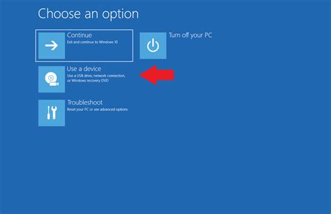 Boot From A Usb In Windows 10 Uefi Whitecanyon