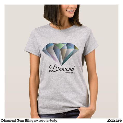 Diamond Gem Bling T Shirt Shirts Mothers Day T Shirts T Shirts For