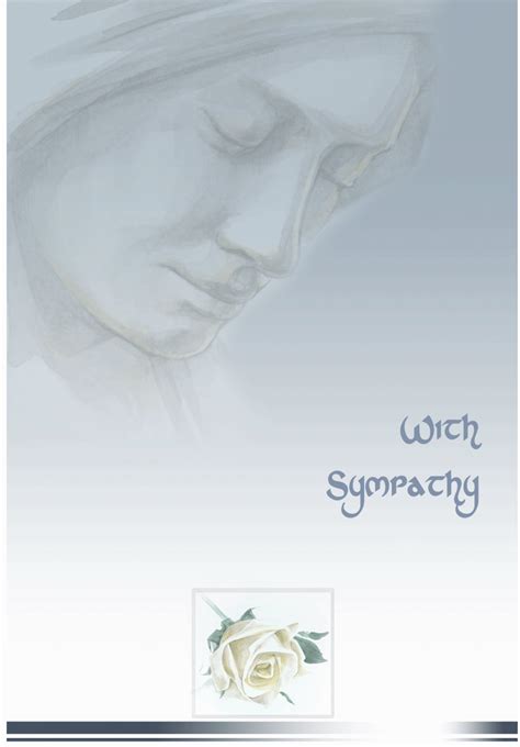 Sympathy Religious Cards Sy83 Pack Of 12 2 Designs