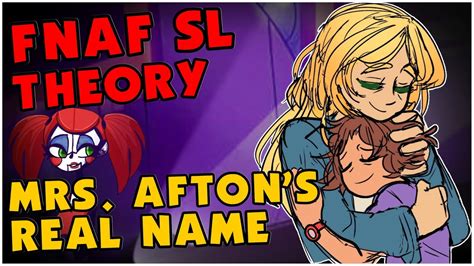 What Is Mrs Aftons Real Name Solved Fnaf Theory Fnaf Sister