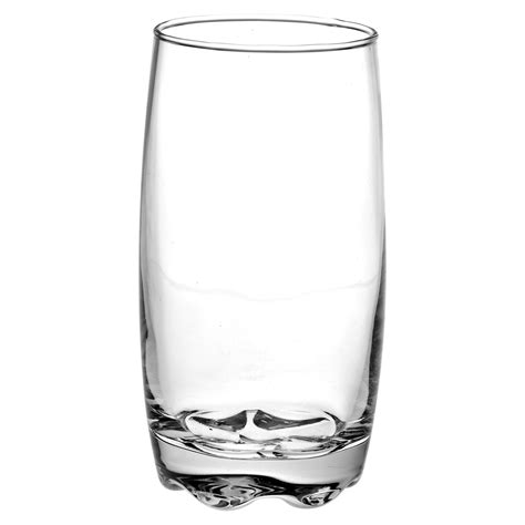 6 Pcs 375ml Drinking Glasses Set Cups With Thick Base For Juice Water