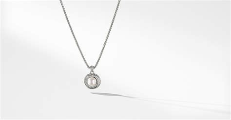 Crossover® Pearl Pendant Necklace with Diamonds | Pearl pendant, Pearl pendant necklace, Pendant ...
