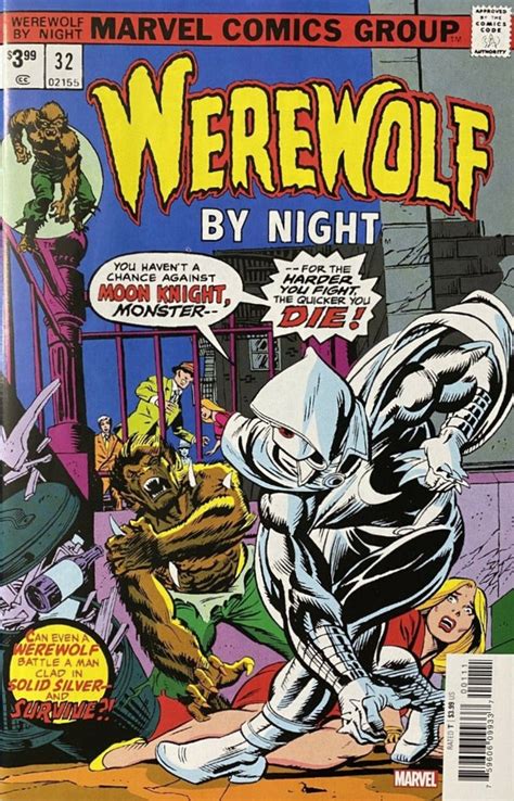 Werewolf By Night 32 Facsimile Edition 1st Moon Knight Sad Lemon