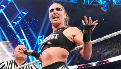 ronda rousey has informed wwe of her “hard out” date as rumors of ufc return continue to swirl