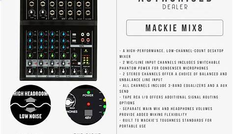 mackie mix8 manual