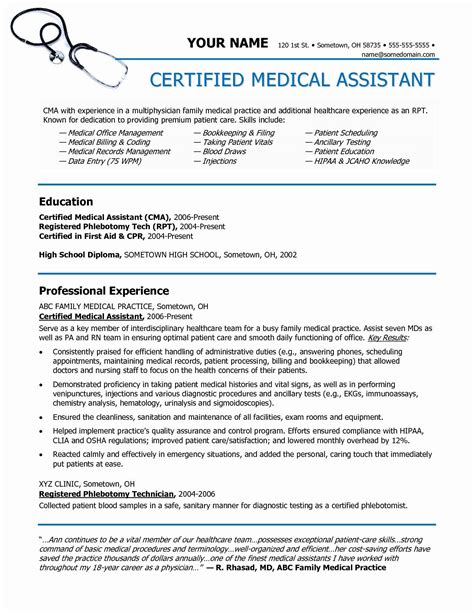 78 Beautiful Photos Of Resume Objective Examples for Medical Coding and