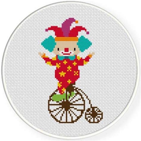 We did not find results for: Clown on Bike Cross Stitch Pattern - Daily Cross Stitch