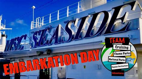 Msc Seaside Cruise Vlog Embarkation Day Youtube