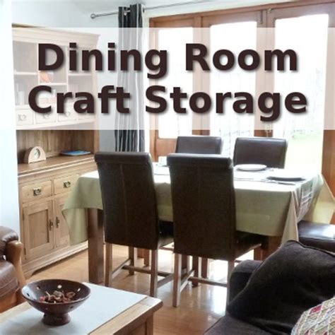 Finding great craft storage ideas and solutions? My Dining Room Craft Storage Solutions | HubPages
