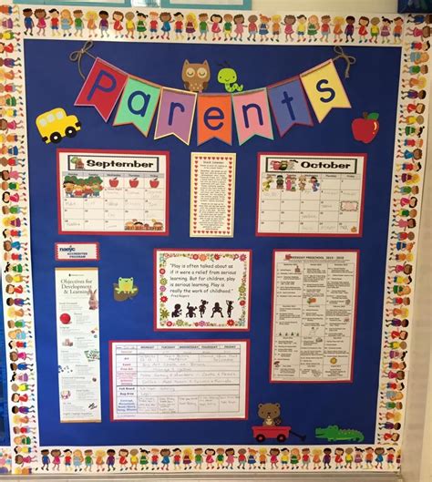 Parents Bulletin Board Cricut For The Classroom Preschool Classroom