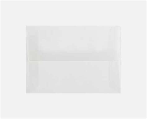 Clear Translucent A10 Envelopes Square Flap 6 X 9 12