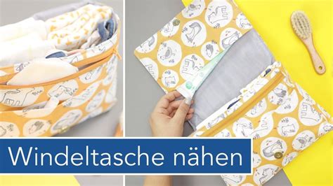 Kleine täschchen mit reißverschluss kostenlose anleitung auf unserem blog. #WindeltascheWinnie nähen | kostenloses Schnittmuster ...