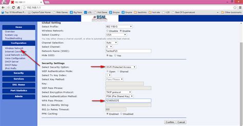 You can access your router's configuration page through a web browser on a. How to reset or change BSNL broadband WiFi password?