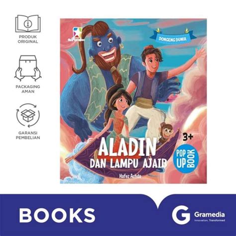 Jual Opredo Pop Up Book Seri Dongeng Dunia Aladin Dan Lampu Ajaib Di
