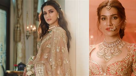 What A Beautiful Muse Kriti Sanon Oozes Royal Elegance Vibes In Manish