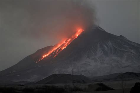 Shiveluch Volcano In Russia Threatens Aviation Response Team