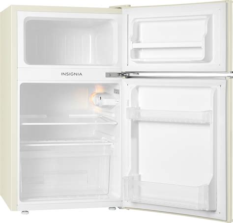 Maybe you would like to learn more about one of these? Insignia™ 3.1 cu. ft. Retro Mini Fridge with Top Freezer ...