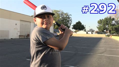 Lumpy Learns To Get Hit By The Baseball Benny No Vlog 292 Youtube