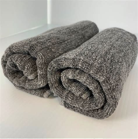 Eco Melange Hand Towels 2 Pack The Bamboo Source
